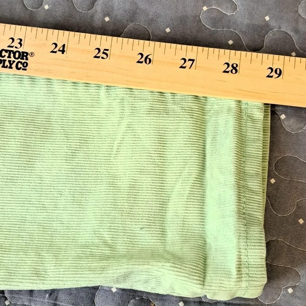 Gap Premium skinny green corduroy pants size 2